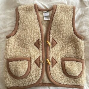 Alwero 100% wool kids vest